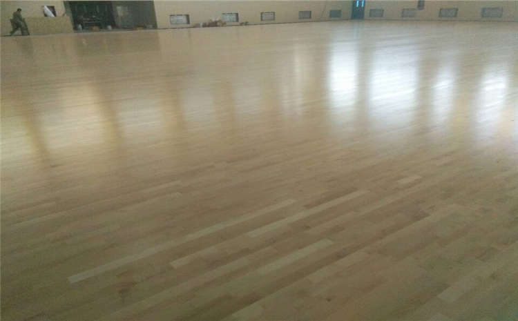 指接板籃球運動地板施工技術方案