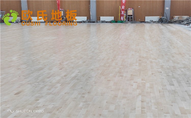 西寧市世紀職業(yè)技術(shù)學(xué)校籃球訓(xùn)練館木地板圖片